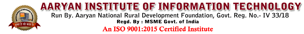 Aaryan Institute of Information Technology Logo